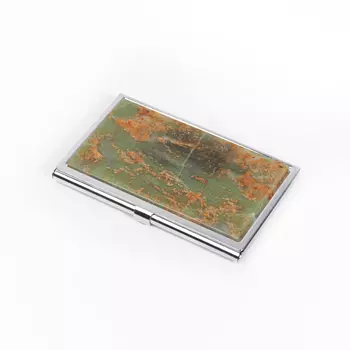 Визитница офиокальцит 6х9,5 см