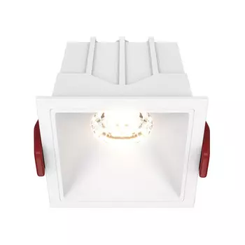 Встраиваемый светильник Maytoni Technical DL043-01-10W3K-D-SQ-W