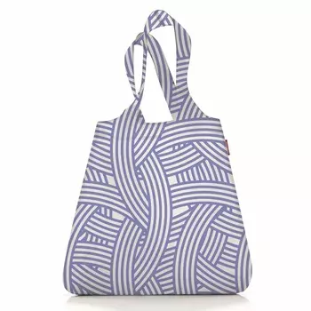 Сумка складная Reisenthel Shopper Mini Maxi zebra blue