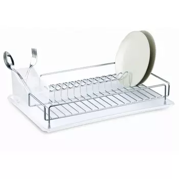 Сушилка для посуды и приборов настольная 1 ярус Tekno-tel хром