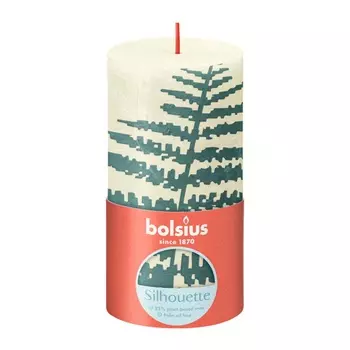 Свеча 6,8 х 13 см Bolsius Silhouette Жемчужина