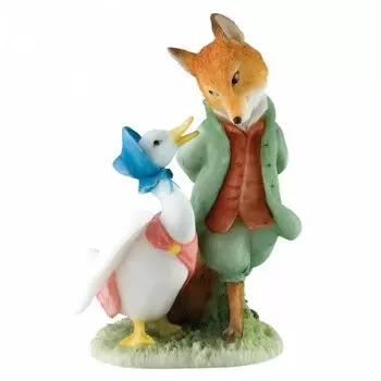 Статуэтка Jim Shore Jemima & The Foxy Whiskered Gentleman