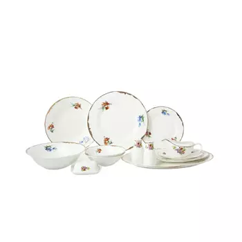 Столовый сервиз на 6 персон Royal Classics Мейсенский букет