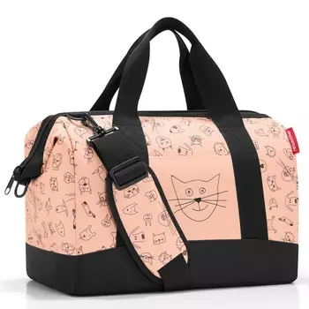 Сумка дорожная детская Reisenthel Allrounder Cats and Dogs rose