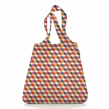 Сумка складная Reisenthel Mini Maxi Shopper Cubes красный