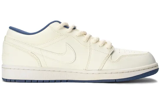Баскетбольные кроссовки Air 1 Vintage Men Low-top White/Brown Jordan