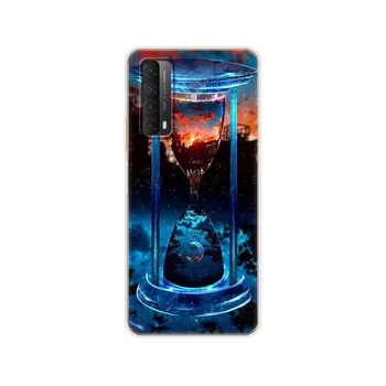 Для Huawei Y7A чехол 6.67 силиконовый TPU задняя крышка для Huawei Y7A 2020 чехлы Funda Huawei Y7 A бампер Etui зима снег рождество Huawei Y7A