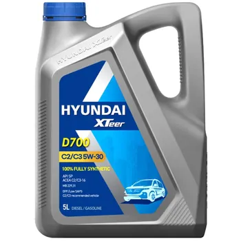 Масло моторное Hyundai XTeer D700 (Diesel Ultra) 5W-30 5л