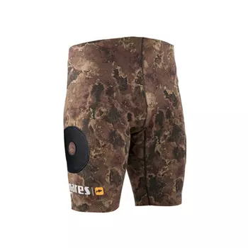 Шорты Утеплитель Mares Camo, 2 Мм, С Открытой Порой Внутри, Цвет Коричневый Камуфляж