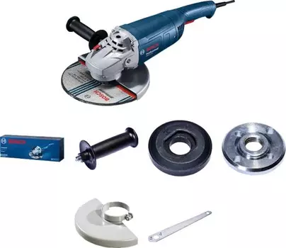 Углошлифовальная машина Bosch GWS 2200 2200Вт 6500об/мин рез.шпин.:M14 d=230мм
