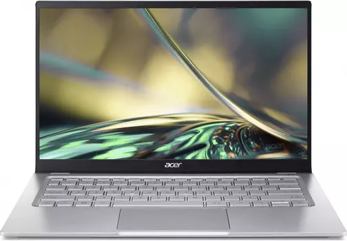 Ультрабук Acer Swift 3 SF314-512-57Y7 Core i5 1240P 8Gb SSD512Gb UMA 14" IPS FHD (1920x1080) Windows 11 silver WiFi BT Cam