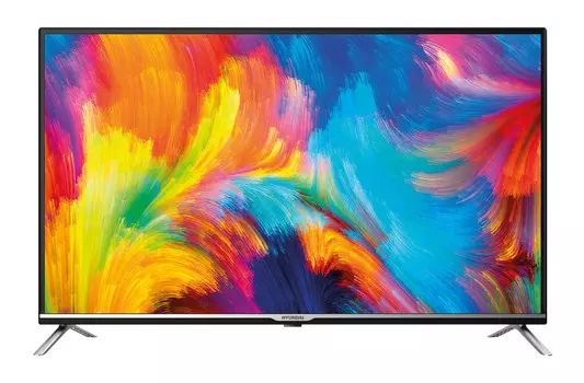 Телевизор LED Hyundai 32" H-LED32BT3001 черный HD READY 60Hz DVB-T2 DVB-C DVB-S2 USB