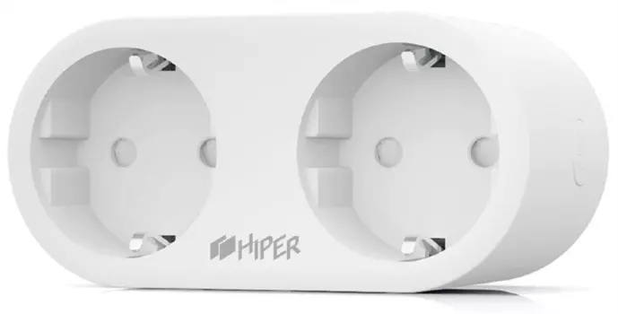 Умная двойная розетка, 16A, 3600 Вт, HIPER IoT P08 (IoT P08)