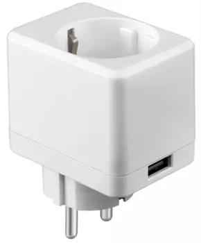 Умная розетка с USB поротом, 10А, 2500 Вт, HIPER IoT P09 (IoT P09)