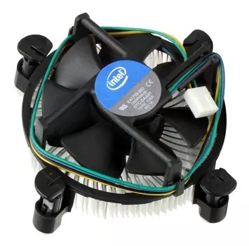 Устройство охлаждения(кулер) Intel E41759 Soc-1150, 1151, 1155 4-pin 18-38dB Al+Cu 95W 240gr Bulk