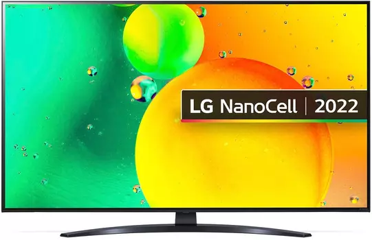 Телевизор LED LG 65" 65NANO766QA.ARUB NanoCell черный Ultra HD 60Hz DVB-T DVB-T2 DVB-C DVB-S DVB-S2 USB WiFi Smart TV (RUS)