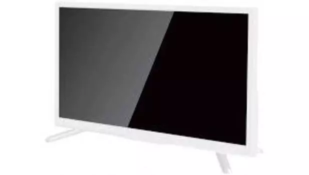 Телевизор LEFF 24" 1366x768 белый 24H111T