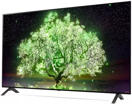 Телевизор OLED LG 55" OLED55A1RLA темно-серый/Ultra HD/100Hz/DVB-T/DVB-T2/DVB-C/DVB-S/DVB-S2/USB/WiFi/Smart TV (RUS)