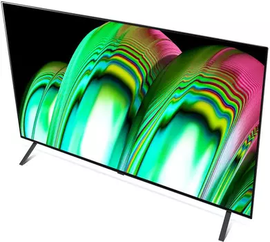 Телевизор OLED LG 55" OLED55A2RLA.ADKG темно-серый Ultra HD 60Hz DVB-T DVB-T2 DVB-C DVB-S DVB-S2 USB WiFi Smart TV (RUS)