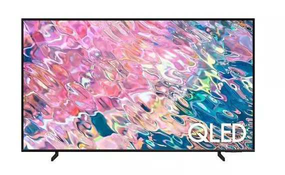 Телевизор QLED Samsung 75" QE75Q60BAUXCE Q черный 4K Ultra HD 60Hz DVB-T2 DVB-C DVB-S2 USB WiFi Smart TV (RUS)