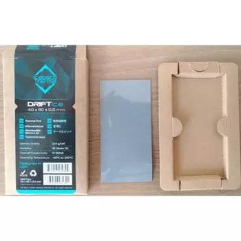 Термопрокладка Iceberg Thermal DriftICE 12W 40x120x1.5 mm (13 W/mK) (DRIFTICE15-B0A) (071383)