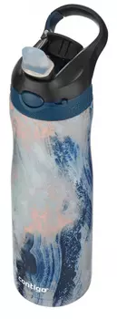 Термос-бутылка Contigo Ashland Couture Chill 0.59л. синий/белый (2127881)