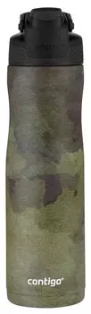 Термос-бутылка Contigo Couture Chill 0.72л. черный/зеленый (2127885)
