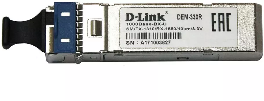 Трансивер D-Link 330R/10KM/A1A Симплексный LC (DEM-330R/10KM)