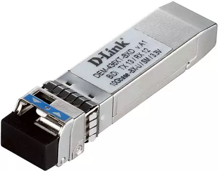 Трансивер D-Link 436XT-BXD/20KM/B2A SFP+ 1x10GBase-LR Tx:1330nm Rx:1270nm Singlemode 20km