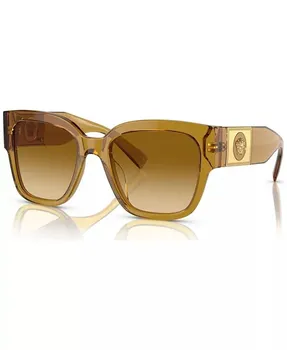 Женские солнцезащитные очки, VE4437U Versace, коричневый