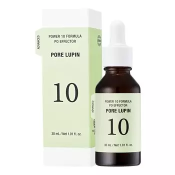 Сыворотка для лица ITS SKIN POWER 10 FORMULA PO с экстрактом хауттюйнии сердцевидной успокаивающая и для сужения пор 30 мл