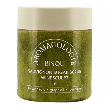 Скраб для тела BISOU AROMACOLOGIE Виноградный с винной кислотой 250 мл