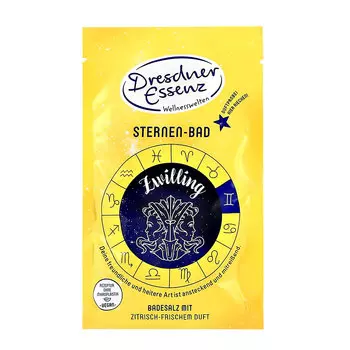 Соль для ванны DRESDNER ESSENZ STAR BATH Близнецы 60 г