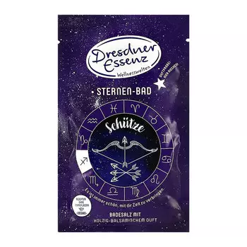 Соль для ванны DRESDNER ESSENZ STAR BATH Стрелец 60 г