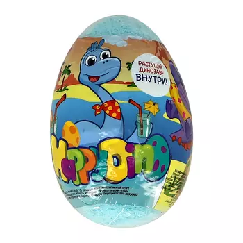 Шипучее средство для ванн LABORATORY KATRIN Happy dino 130 г