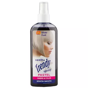 Спрей для волос красящий VENITA TRENDY COLOR тон Silver dust 75 мл