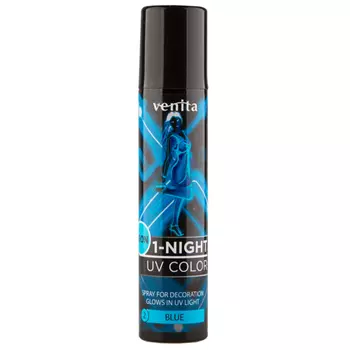 Спрей для волос оттеночный VENITA NEON тон Blue 50 мл