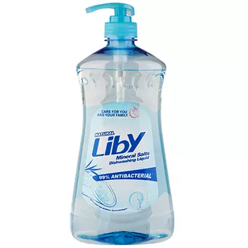 Средство для мытья посуды LIBY Минеральные соли 1,1 л