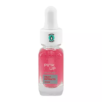 Средство по уходу за ногтями PINK UP JELLY CARE на водной основе с витаминным комплексом и экстрактом клубники 11 мл