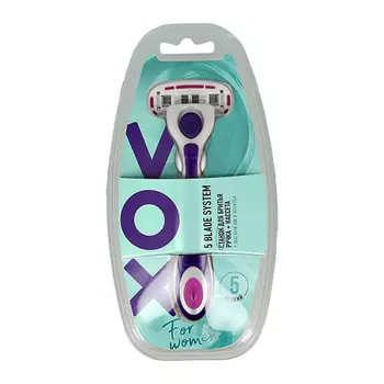 Станок для бритья VOX FOR WOMEN 5 лезвий с 1 сменной кассетой