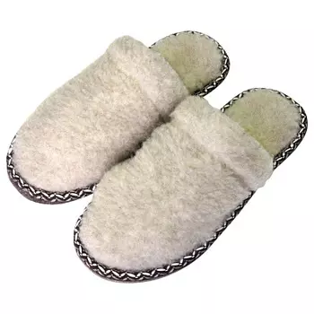 Обувь домаш. женск. пантолеты р-р 36-41 2144 W-FUR-S LuckyLand